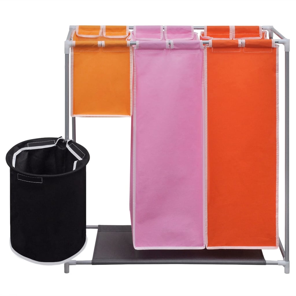 3-Delige Wassorteerders Met Wasmand