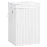 Wasmand Met 2 Vakken 72 L Bamboe