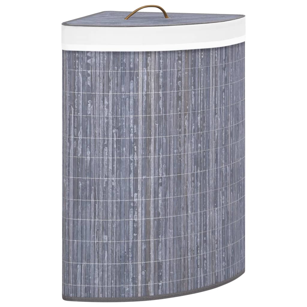 Hoekwasmand 60 L Bamboe