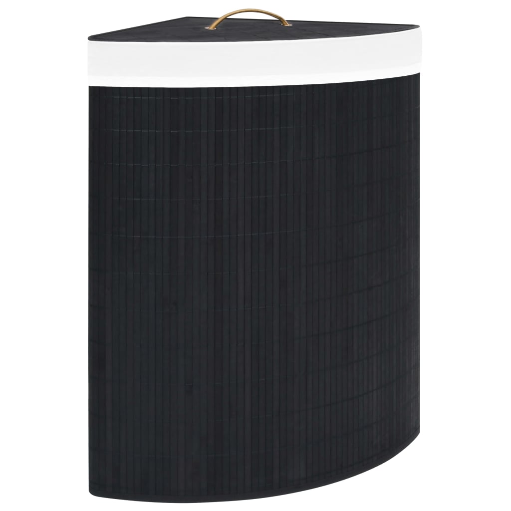 Hoekwasmand 60 L Bamboe