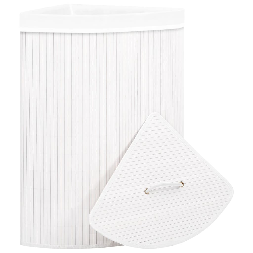Hoekwasmand 60 L Bamboe