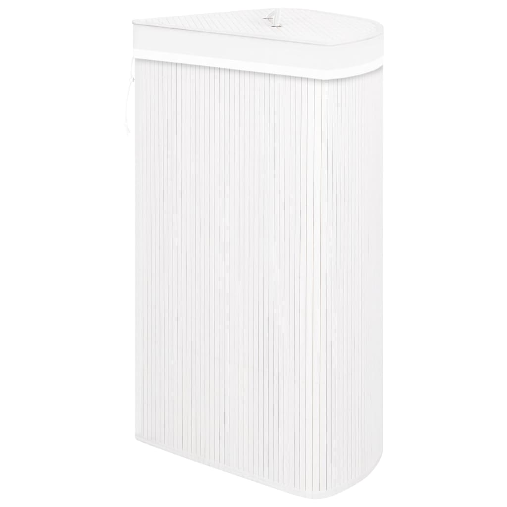 Hoekwasmand 60 L Bamboe
