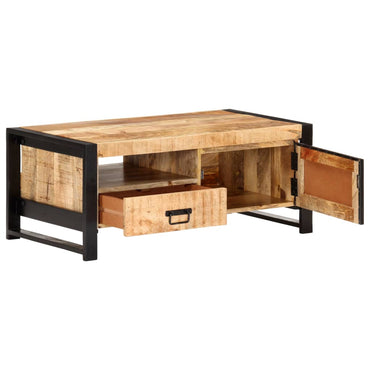 Salontafel 100X50X40 Cm Ruw Mangohout