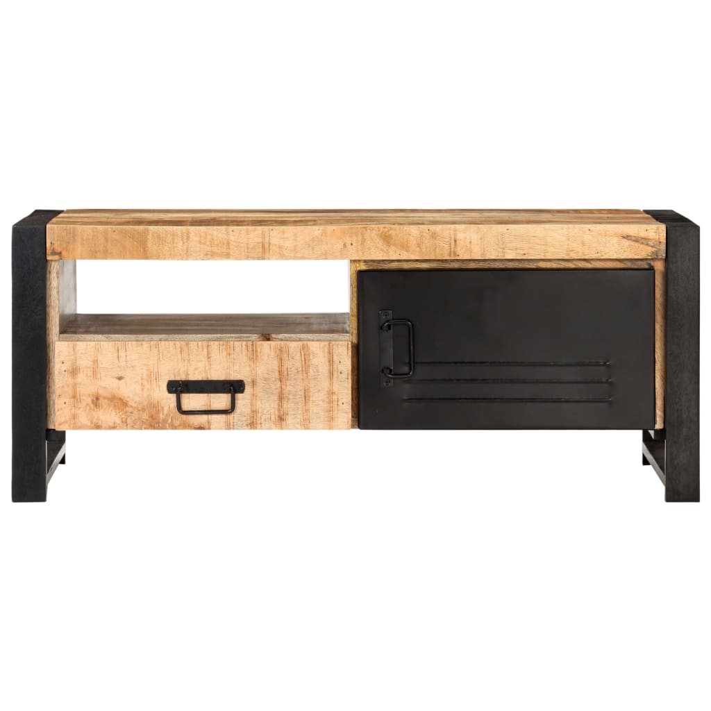 Salontafel 100X50X40 Cm Ruw Mangohout