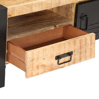 Salontafel 100X50X40 Cm Ruw Mangohout