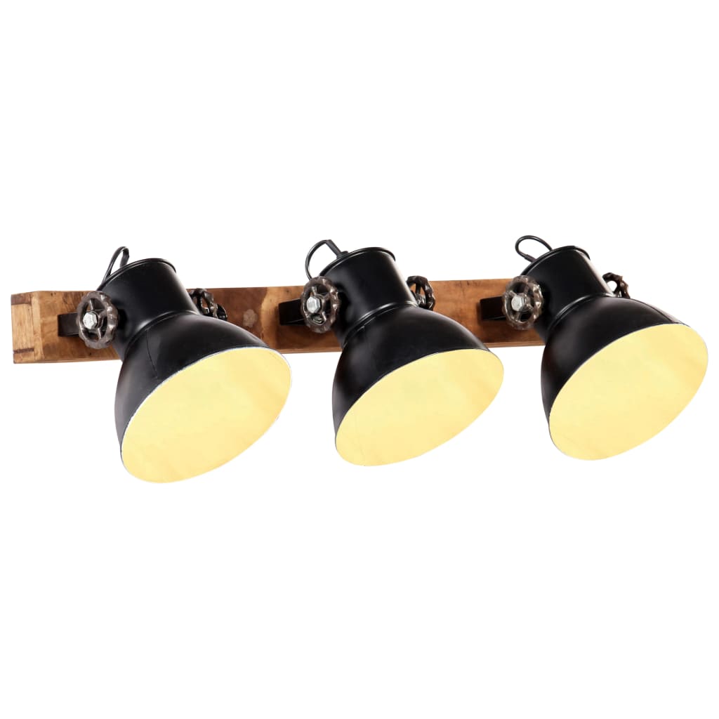Wandlamp Industrieel E27 65X25 Cm Messingkleurig