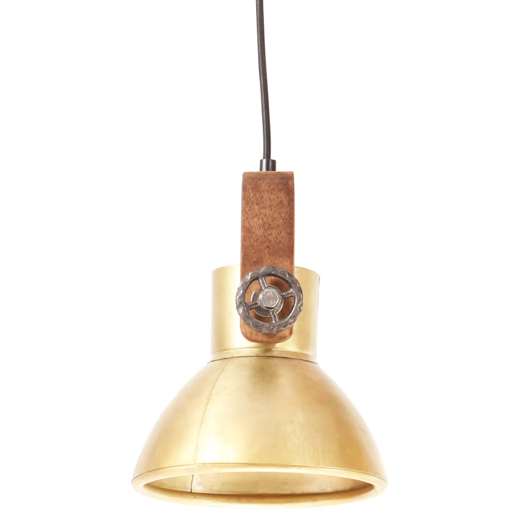 Hanglamp Industrieel Rond 25 W E27 19 Cm Messingkleurig Koper