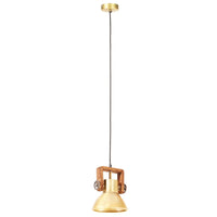 Hanglamp Industrieel Rond 25 W E27 19 Cm Messingkleurig Koper