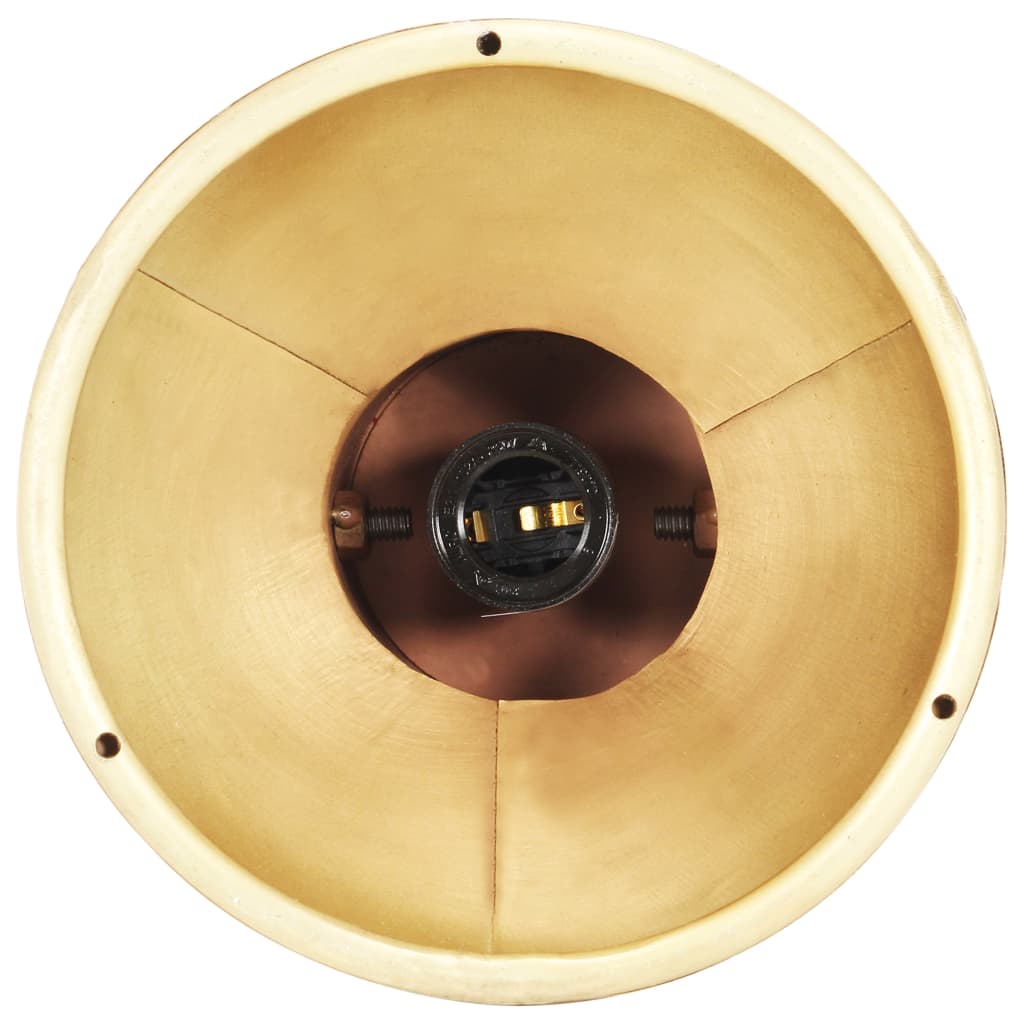 Hanglamp Industrieel Rond 25 W E27 19 Cm Messingkleurig Koper