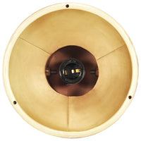 Hanglamp Industrieel Rond 25 W E27 19 Cm Messingkleurig Koper
