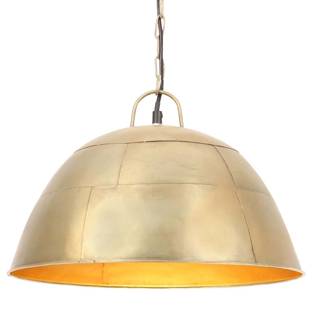 Hanglamp Industrieel Vintage Rond 25 W E27 31 Cm Messingkleurig Koper