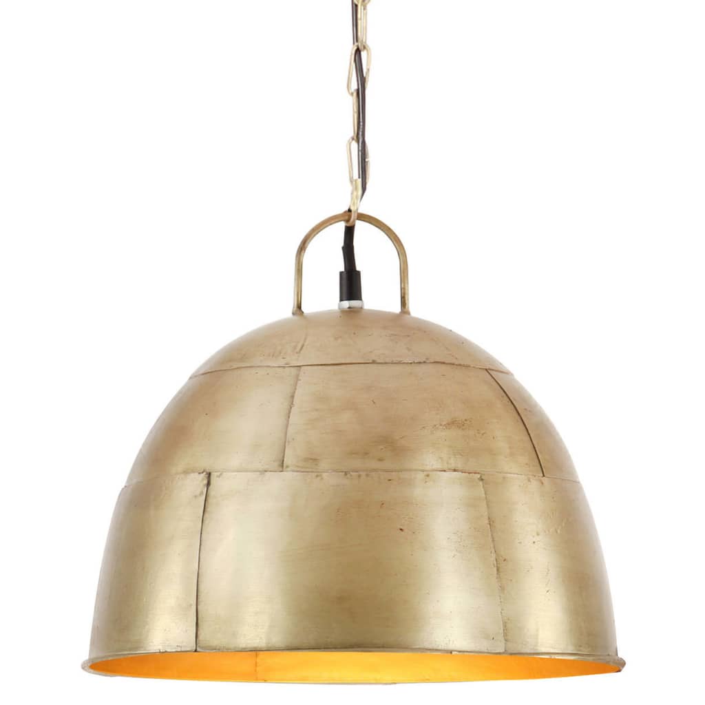 Hanglamp Industrieel Vintage Rond 25 W E27 31 Cm Messingkleurig Koper