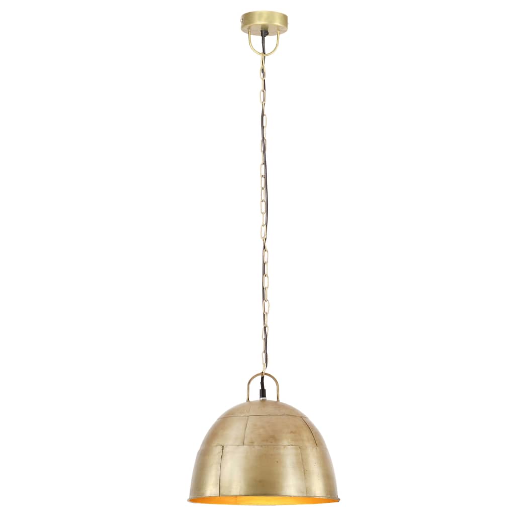 Hanglamp Industrieel Vintage Rond 25 W E27 31 Cm Messingkleurig Koper