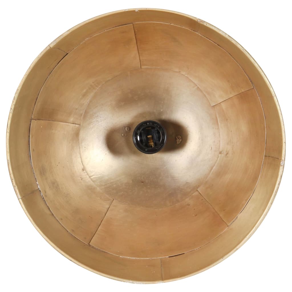 Hanglamp Industrieel Vintage Rond 25 W E27 31 Cm Messingkleurig Koper
