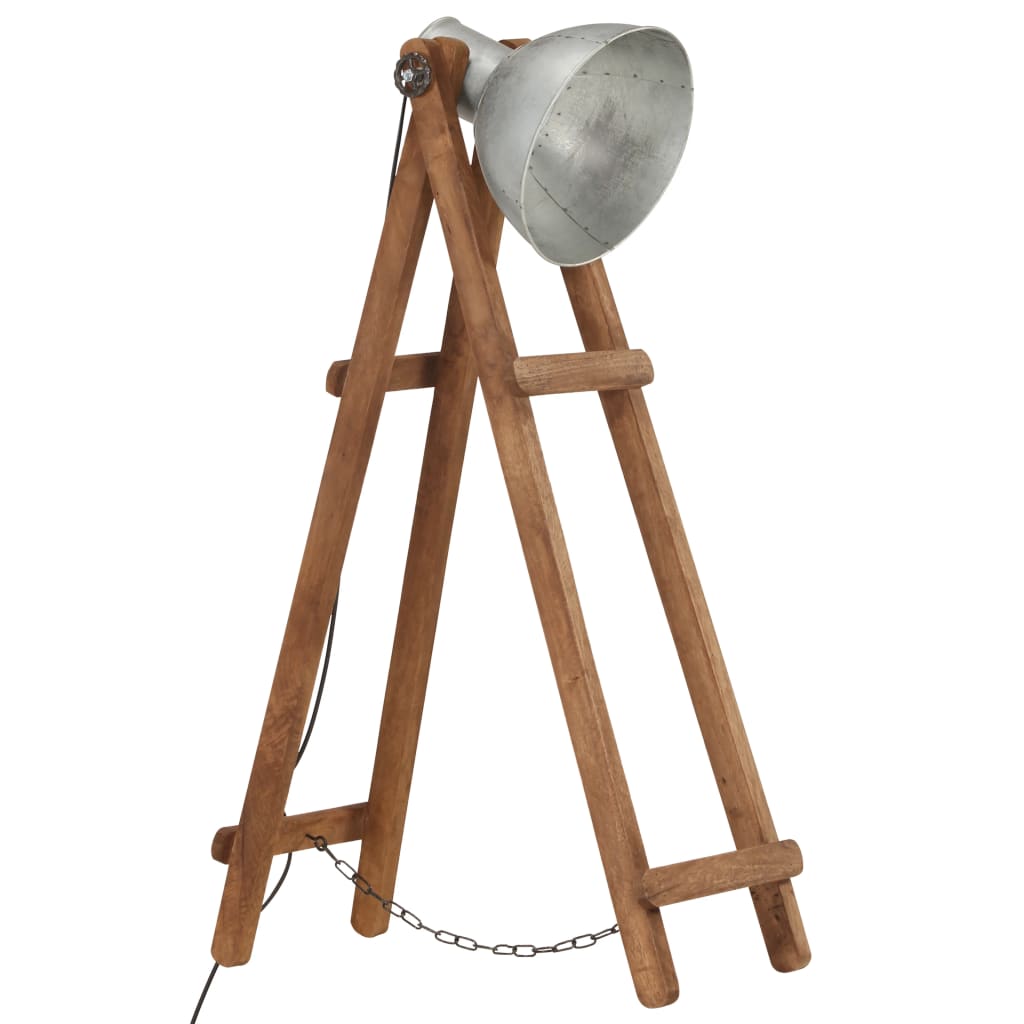 Vloerlamp E27 Massief Mangohout Kleurig