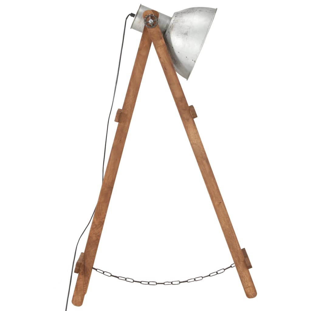 Vloerlamp E27 Massief Mangohout Kleurig