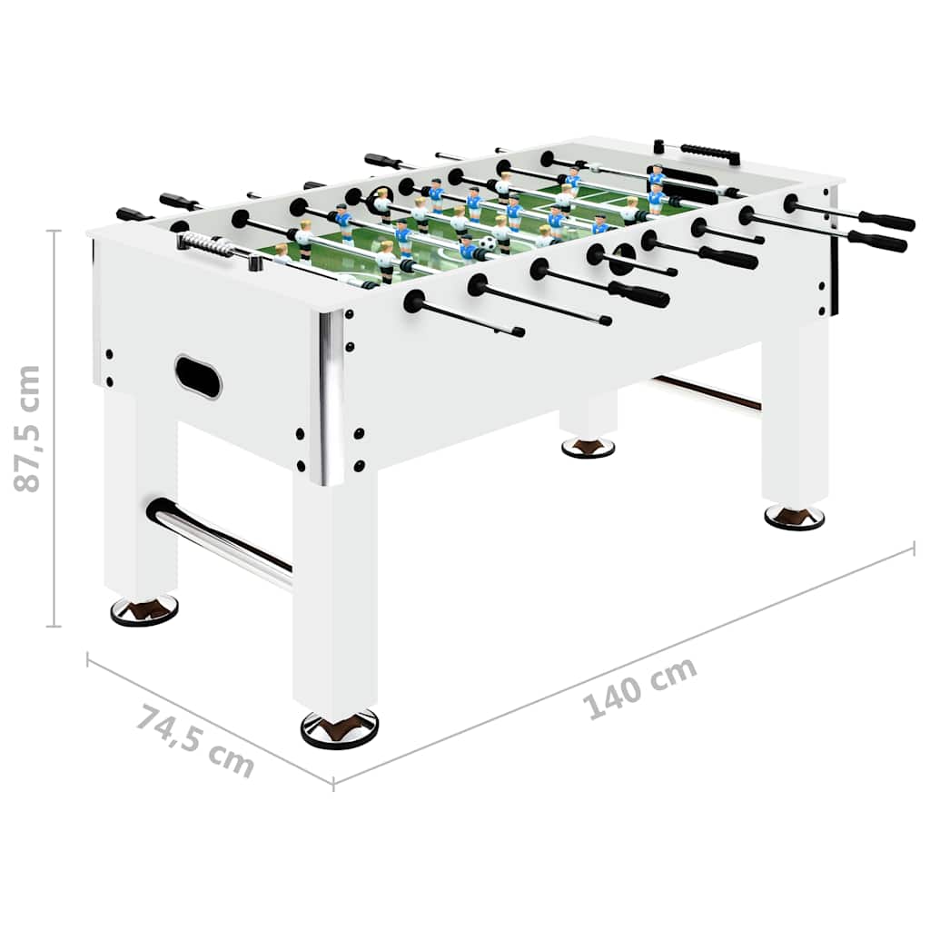Voetbaltafel 60 Kg 140X74,5X87,5 Cm Staal