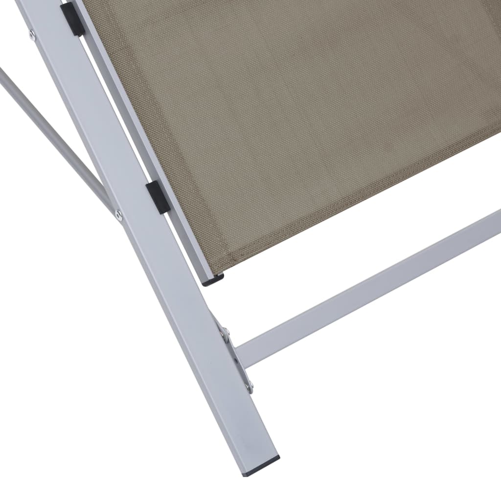 Ligbed Textileen En Aluminium