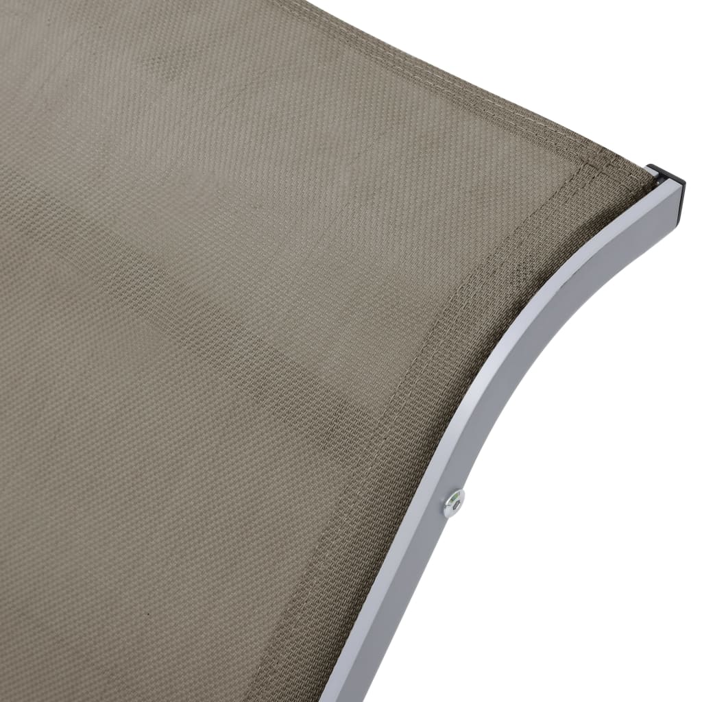 Ligbed Textileen En Aluminium