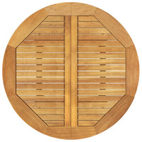 Tuintafel Ø85X75 Cm Massief Acaciahout