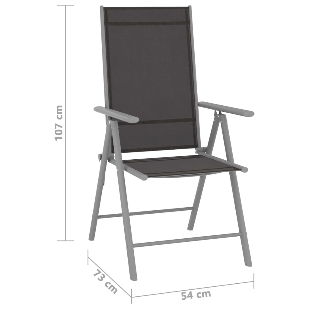 Tuinstoelen Inklapbaar Textileen