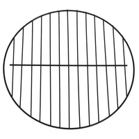 Vuurschaal En Barbecue 2-In-1 Met Pook 59X59X60 Cm Rvs Zwart
