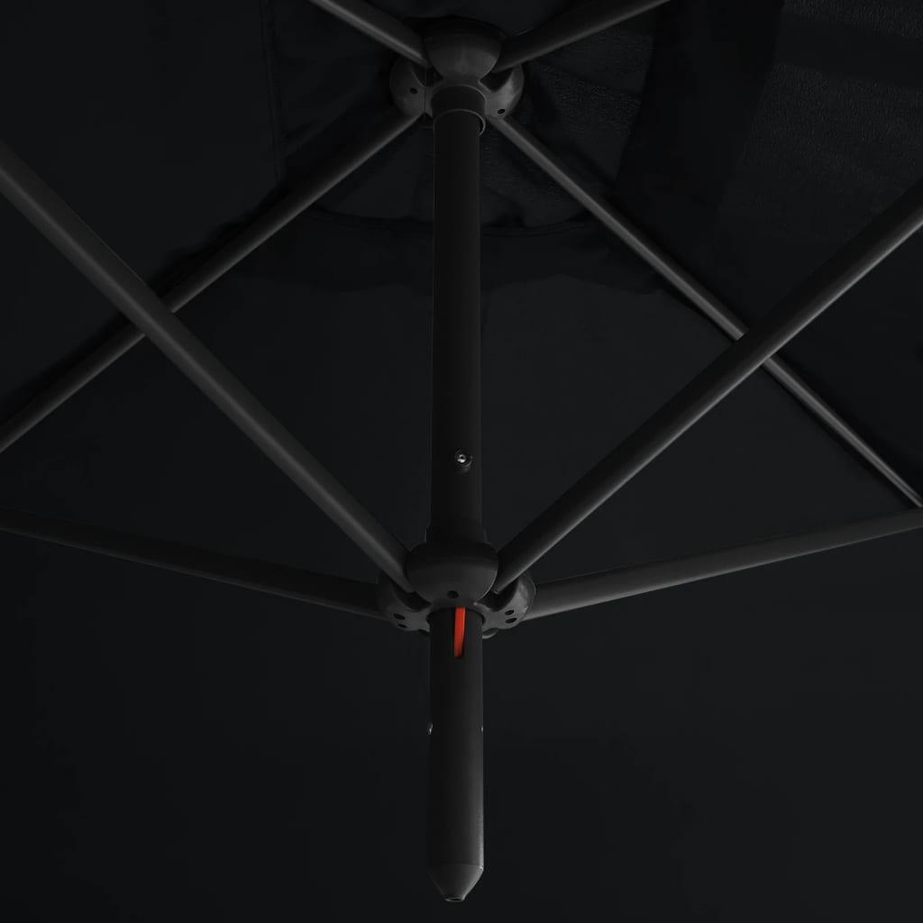 Parasol Dubbel Met Stalen Paal 600X300 Cm