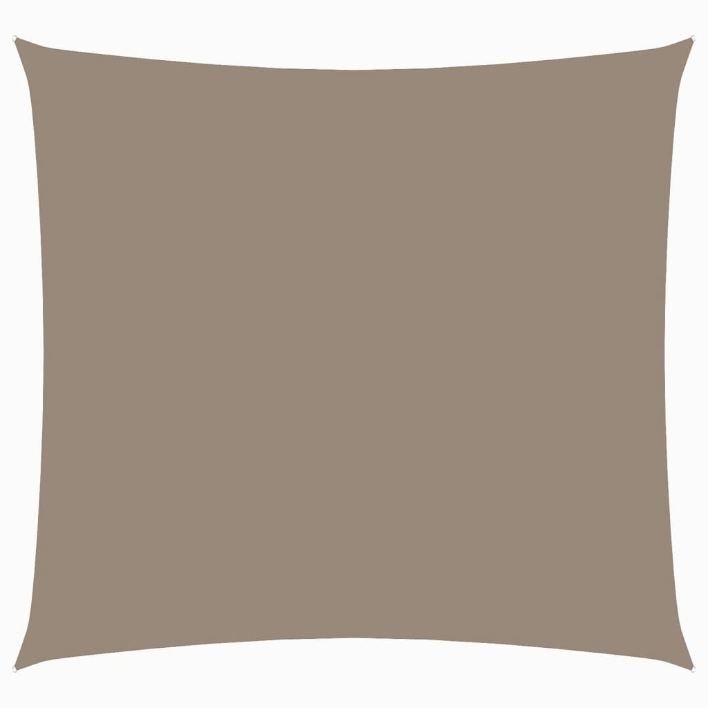 Zonnescherm Vierkant Oxford Stof Taupe
