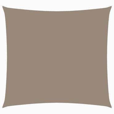 Zonnescherm Vierkant Oxford Stof Taupe