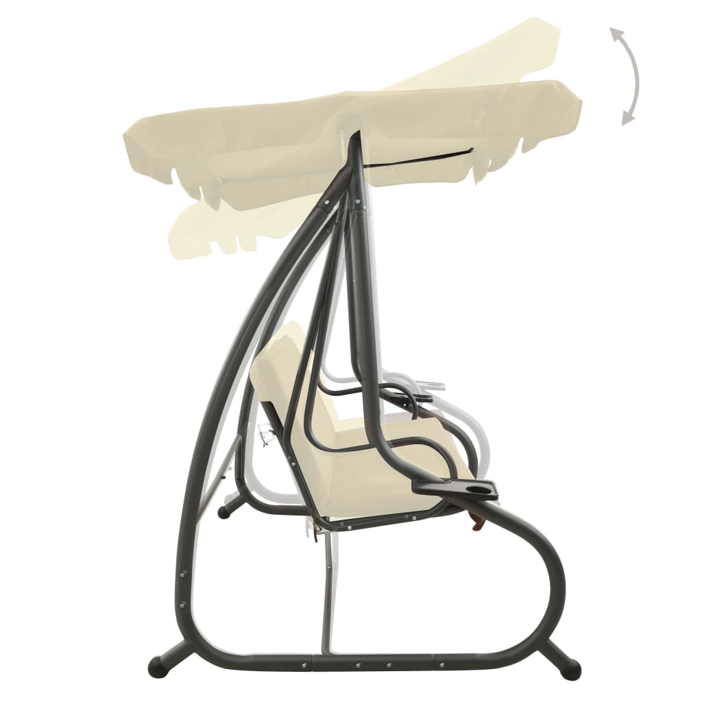 Schommelbank Voor Buiten Met Luifel