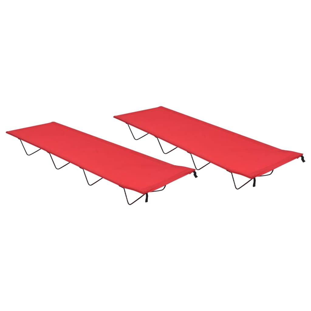 Campingbed 180X60X19 Cm Oxford Stof En Staal