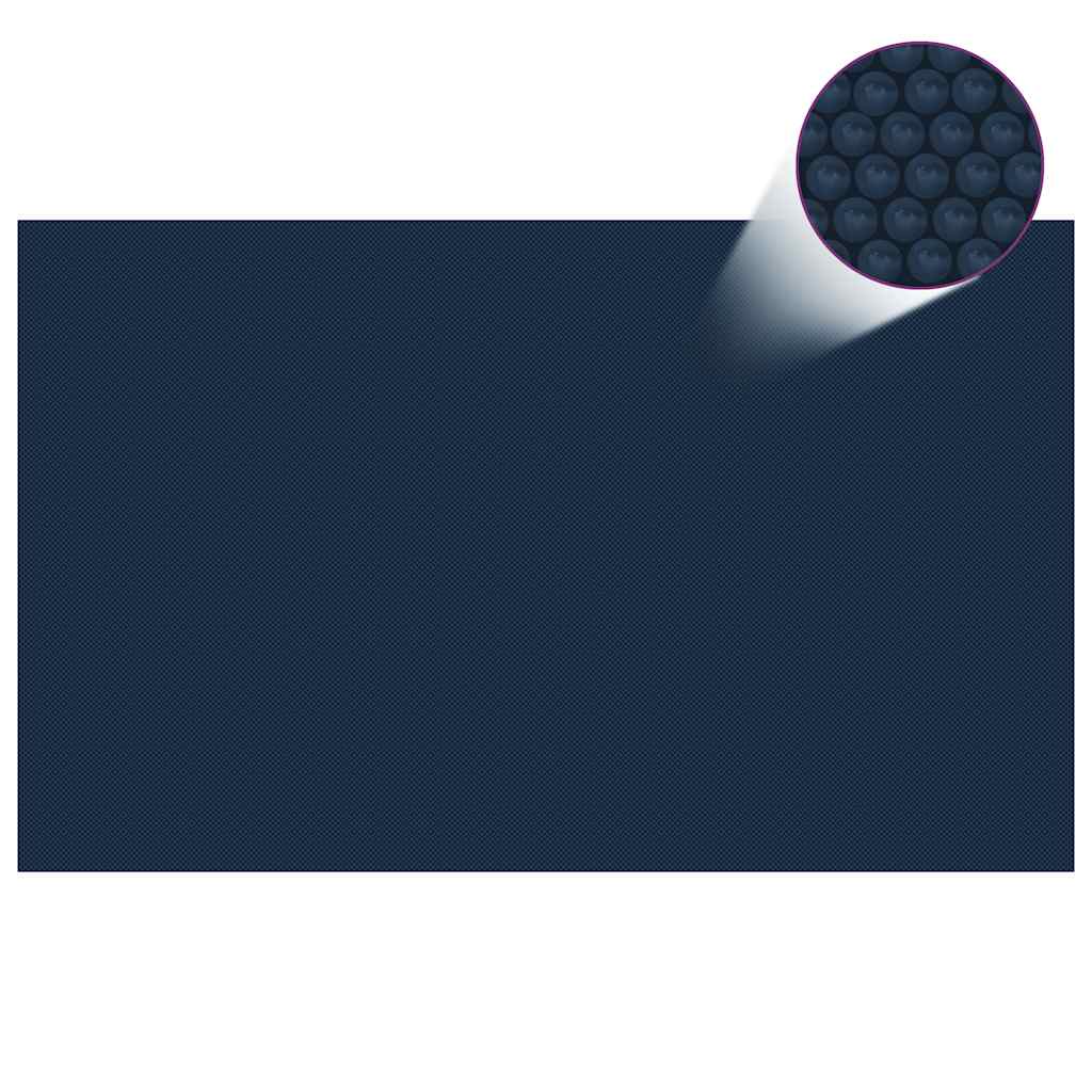 Zwembadfolie Solar Drijvend Pe Zwart En Blauw
