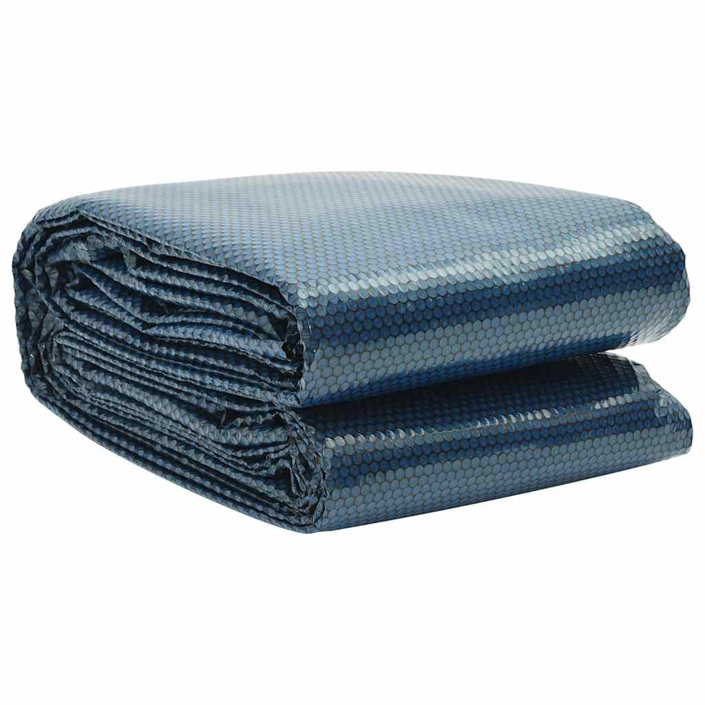 Zwembadfolie Solar Drijvend Pe Zwart En Blauw