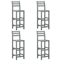 Barstoelen Massief Acaciahout