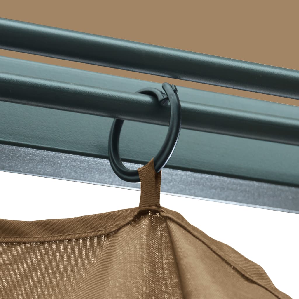 Prieel Met Gordijn Aluminium
