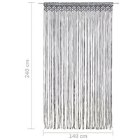 Gordijn Macramé 140X240 Cm Katoen