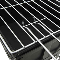 Vuurplaats En Barbecue 2-In-1 34X34X48 Cm Staal