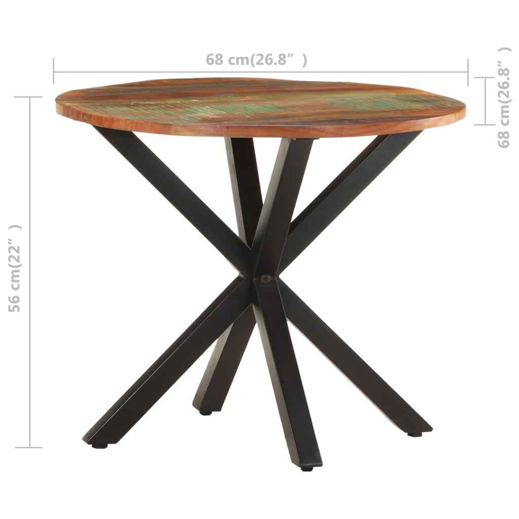 Bijzettafel 68X68X56 Cm
