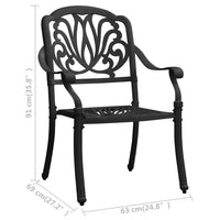 Tuinstoelen Gietaluminium