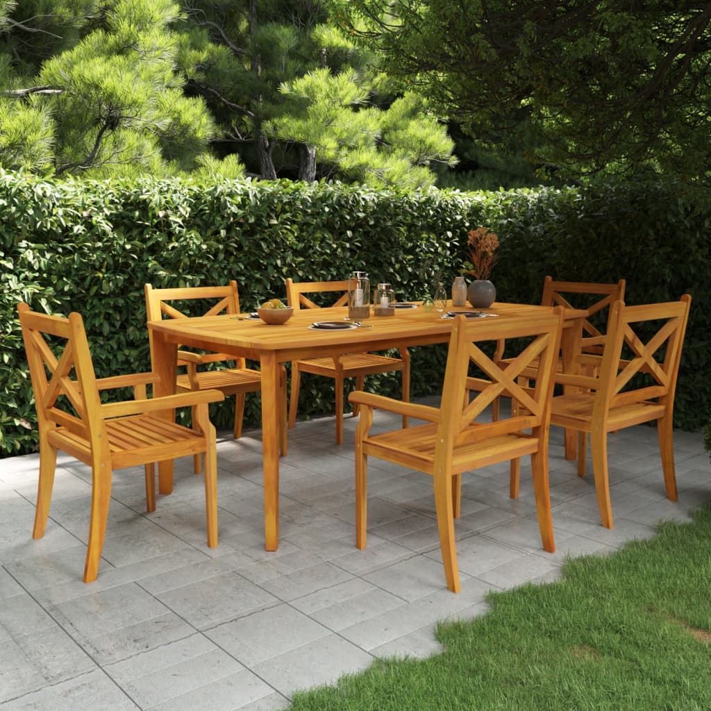 9-Delige Tuinset Massief Acaciahout