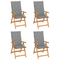 Tuinstoelen Met E Kussens Massief Teakhout
