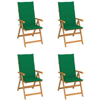 Tuinstoelen Met E Kussens Massief Teakhout