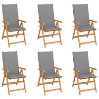 Tuinstoelen Met E Kussens Massief Teakhout