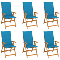 Tuinstoelen Met E Kussens Massief Teakhout