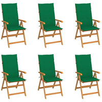 Tuinstoelen Met E Kussens Massief Teakhout
