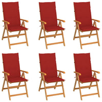 Tuinstoelen Met E Kussens Massief Teakhout