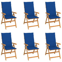 Tuinstoelen Met E Kussens Massief Teakhout