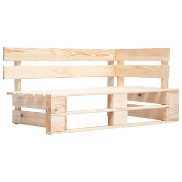 4-Delige Loungeset Pallet Met Kussens Geïmpregneerd Grenenhout Grijs