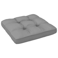 4-Delige Loungeset Pallet Met Kussens Geïmpregneerd Grenenhout Grijs