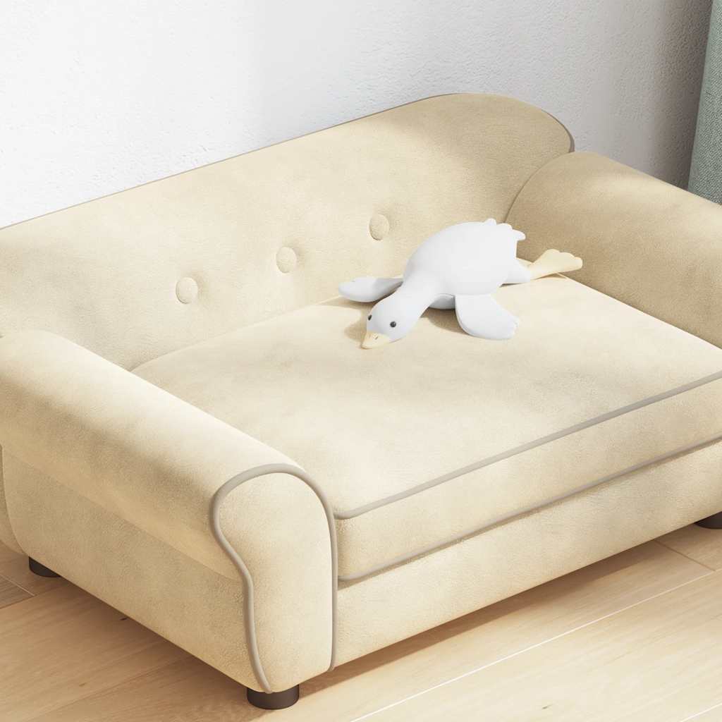 Hondenbank 72X45X30 Cm Pluche Kleurig